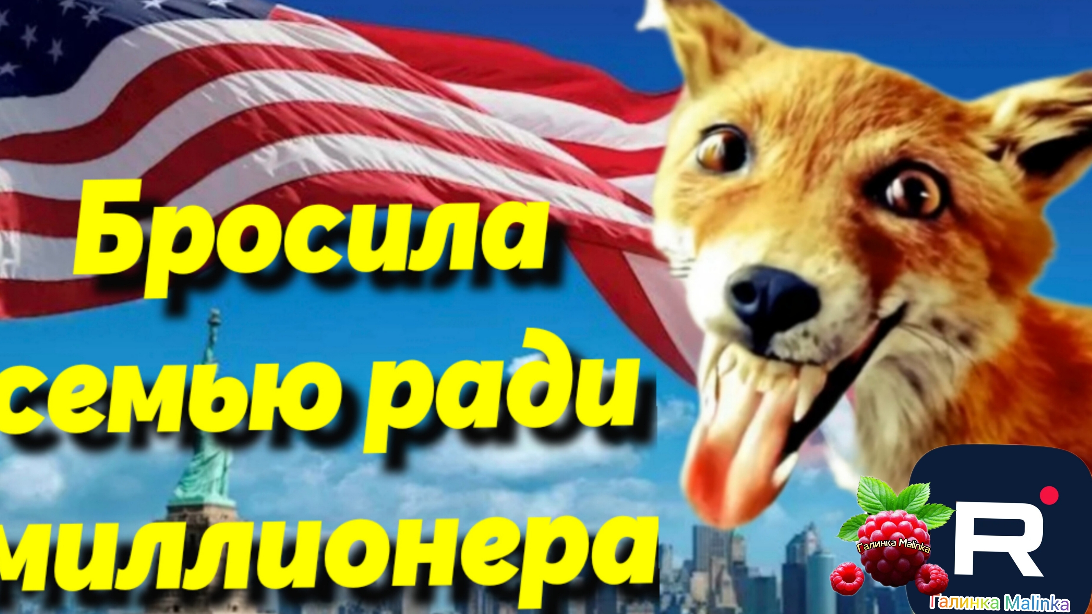 Лиса в Америке _Бросила семью , уехала к миллионеру _Опять Беременна!__Обзор _ Big Big Family_USA