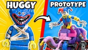 ЛЕГО Я собрал PUPPY PLAYTIME CHAPTER 5 из конструктора LEGO...