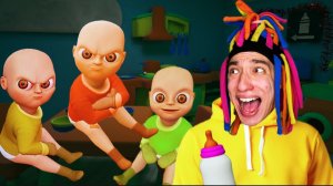 КИТАЙКА ИГРАЕТ В МАЛЫША ЖЕЛТОМ | УЖАСНЫЕ МАЛЫШИ!