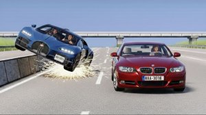 BeamNG Drive - Аварии на высокой скорости