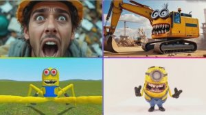 МУЛЬТИКИ: БАТТЛ НЕВЕРОЯТНЫХ ГЕРОЕВ - ЗВЁЗДА‑ОБЖОРА, ПАУЧОК‑МИНЬОН, ТУАЛЕТ‑МИНЬОН и ЭКСКАВАТОР‑МИНЬОН