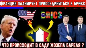 Решение Франции шокирует мир: Вступление в БРИКС после торговой войны с США.