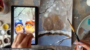 Рисуем с Александрой Абросимовой 25.2 11:00