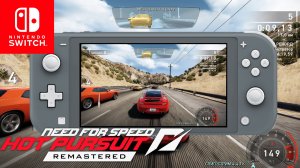 Need for Speed Hot Pursuit Remastered Nintendo Switch Lite Gameplay