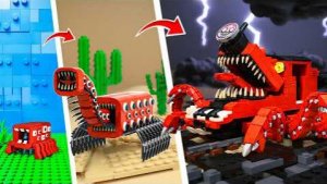 ЛЕГО Я создаю новое хоррор-обновление для «Поезда Томаса» — LEGO «Осьминог под дождём»