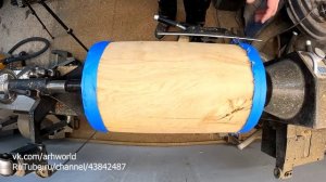 🌳 Сделано в Архангельске | Мастер-класс по обработке треснувшей дубовой древесины🔨 обработкадерева