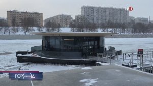 В "Лужниках" появился новый электропричал-шайба