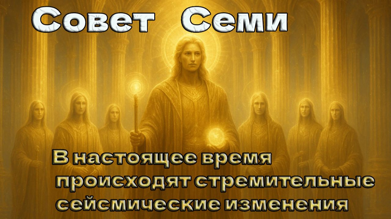 В настоящее время происходят стремительные сейсмические изменения ~ Совет Семи ~ смотреть онлайн