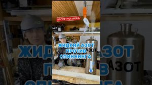 ЖИДКИЙ АЗОТ против СПИННИНГА #norstream #fishing #рыбалка