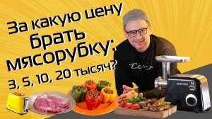 На что способна недорогая мясорубка? Тест модели за 6000 рублей