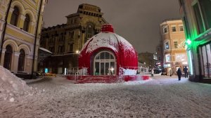 БУЛЬВАРНОЕ КОЛЬЦО МОСКВА 2026: Зимняя прогулка среди сугробов и огней