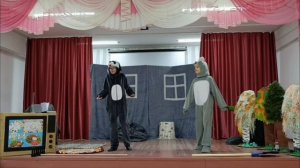 МБОУ ООШ 19 Ленинск-Кузнецкий МО Спектакль Проще пареной репы