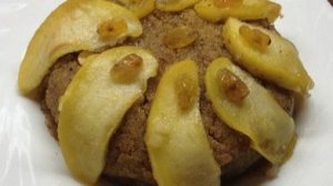 Деревенский яблочный пудинг.