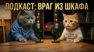 🤣 Подкаст котов #7 | Враг из Шкафа: Пылесос против Котов.