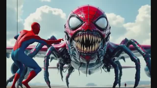 ЧЕЛОВЕК‑ПАУК‑САМОЛЁТ! СУПЕРГЕРОЙ превратился в МУТАНТА с КРЫЛЬЯМИ! 🕷️ смотреть онлайн