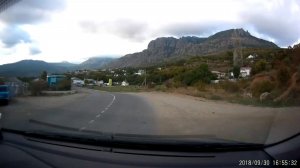 Трасса Судак - Алушта. Участок Малореченское - Лучистое. Часть 5