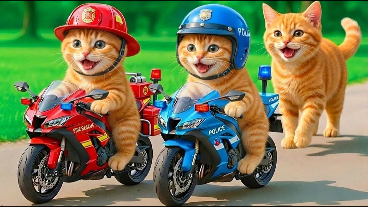 КОТЯТА ДЛЯ ДЕТЕЙ СУПЕР КАРЫ ПРОТИВ ЗАДИРЫ ЗАЩИТА МАМЫ КОШКИ СИНИЙ ТРАКТОР смотреть онлайн