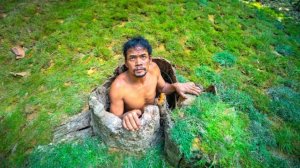 Строительство самого секретного подземного дома с бассейном в джунглях.