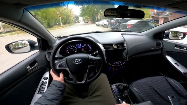 Hyundai Solaris 1.6 AT - ТЕСТ-ДРАЙВ ОТ ПЕРВОГО ЛИЦА