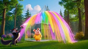 "Волк: Из зверя в ТЕДДИ за 2 секунды! 🧸💖"