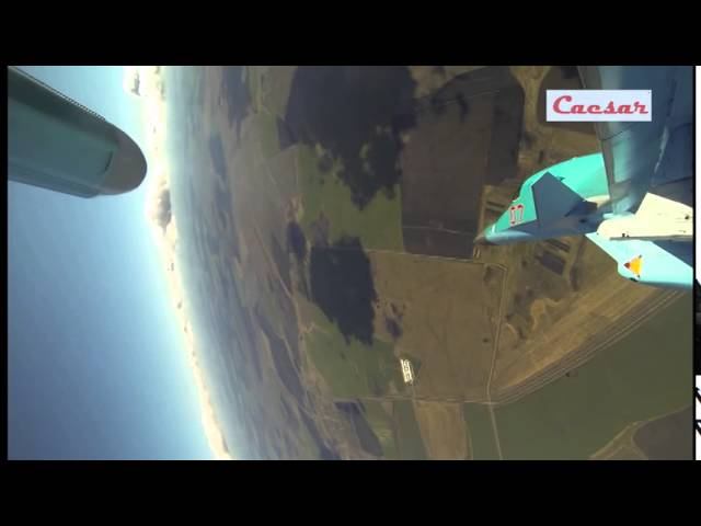 Su-57 (T-50) & SU-34 Air Fight SU-27 - [Jon Bon Jovi - Livin On A Prayer]