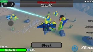 Прохождение сложного режима с другом в noob experiment