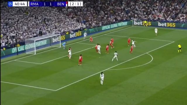 Реал Мадрид — Бенфика. Ответный матч. смотреть онлайн