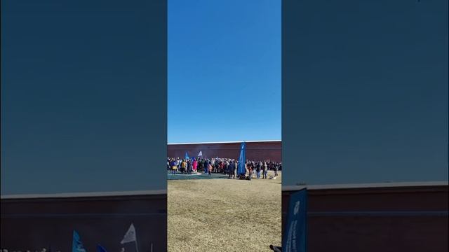 Санкт-Петербург. 13.04.2025. Заячий остров. Запуск ракет