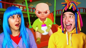 КИТАЙКА И КСЮША ИГРАЮТ В МАЛЫША ЖЕЛТОМ | BABY IN YELLOW!