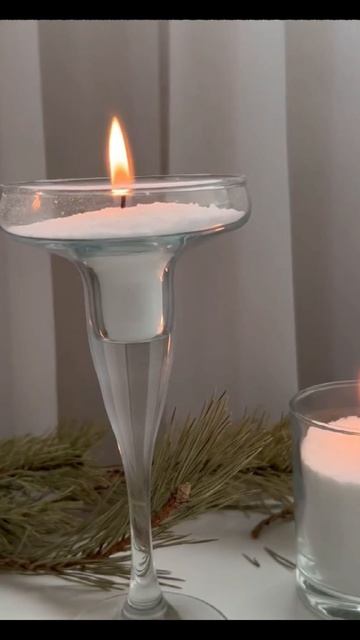 Насыпные свечи.