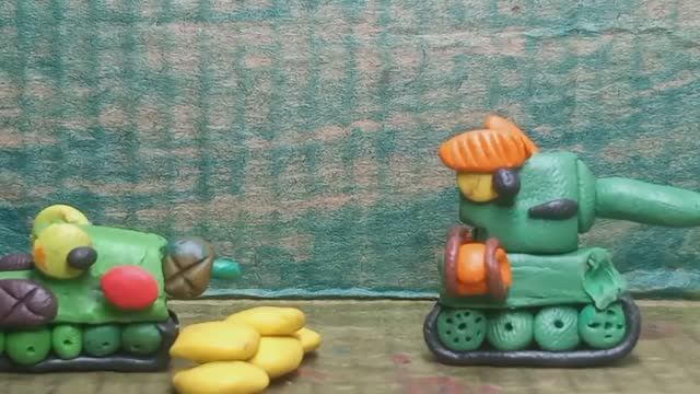 Что? Началась война? TankBoom. Мультики про танки из пластилина