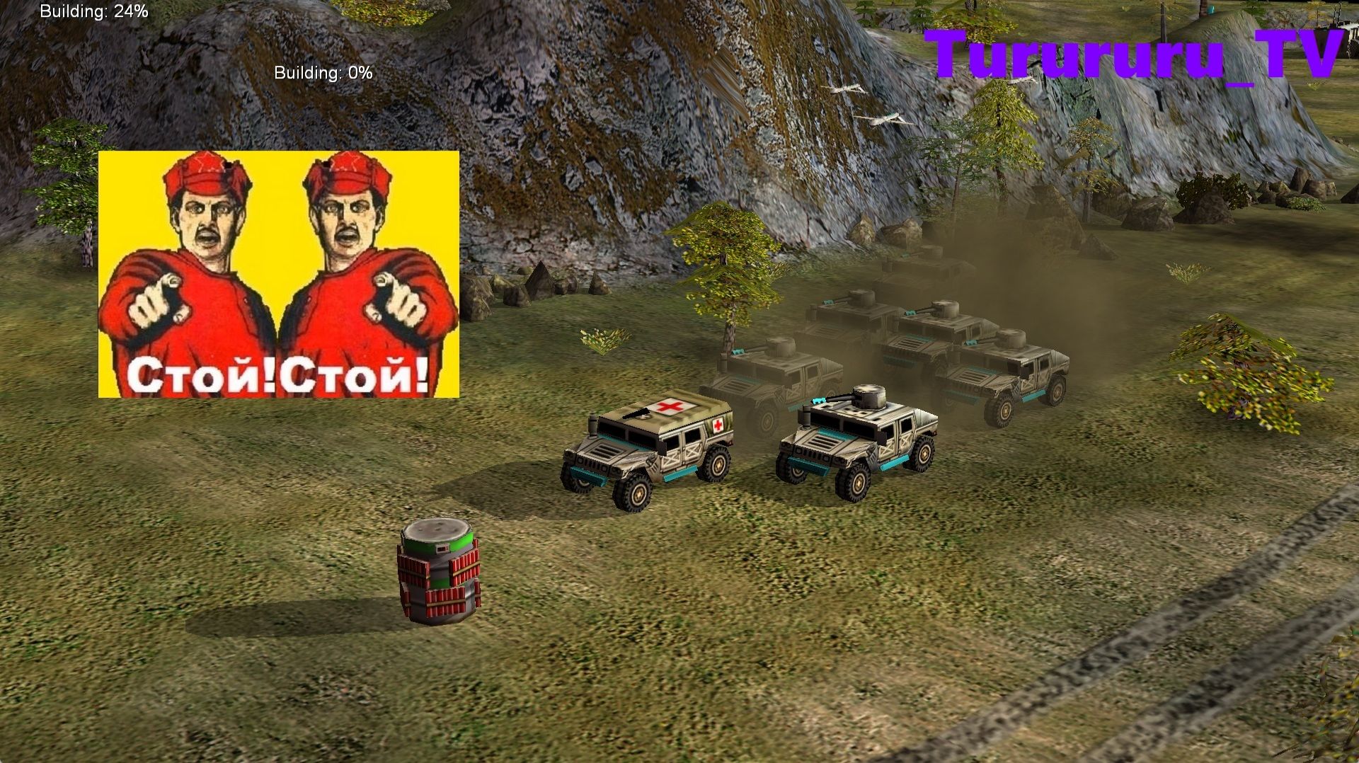 Эпичнейший ВЗРЫВНОЙ бой - Command & Conquer: Generals - Zero Hour