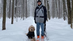Леша и Микаса для рубрики #собака_с_изюмом