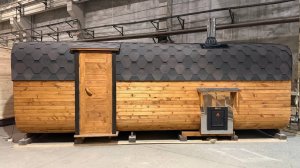 Квадро баня 6х2.2м полный видеообзор