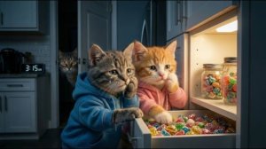 Полуночное похищение конфет и Зубная боль блюз — Уютная зимняя кошачья история