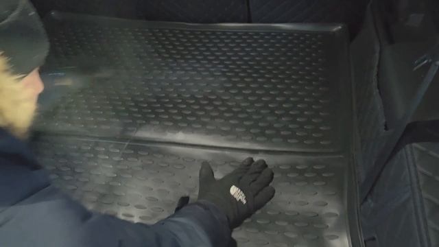 Коврик в багажник для GEELY Okavango 2020-26