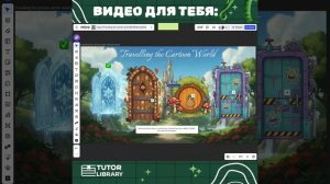 Повторение грамматики с мультфильмами (A1, ~3 класс)