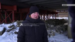 Началось обустройство сооружений для укрепления Айского моста.