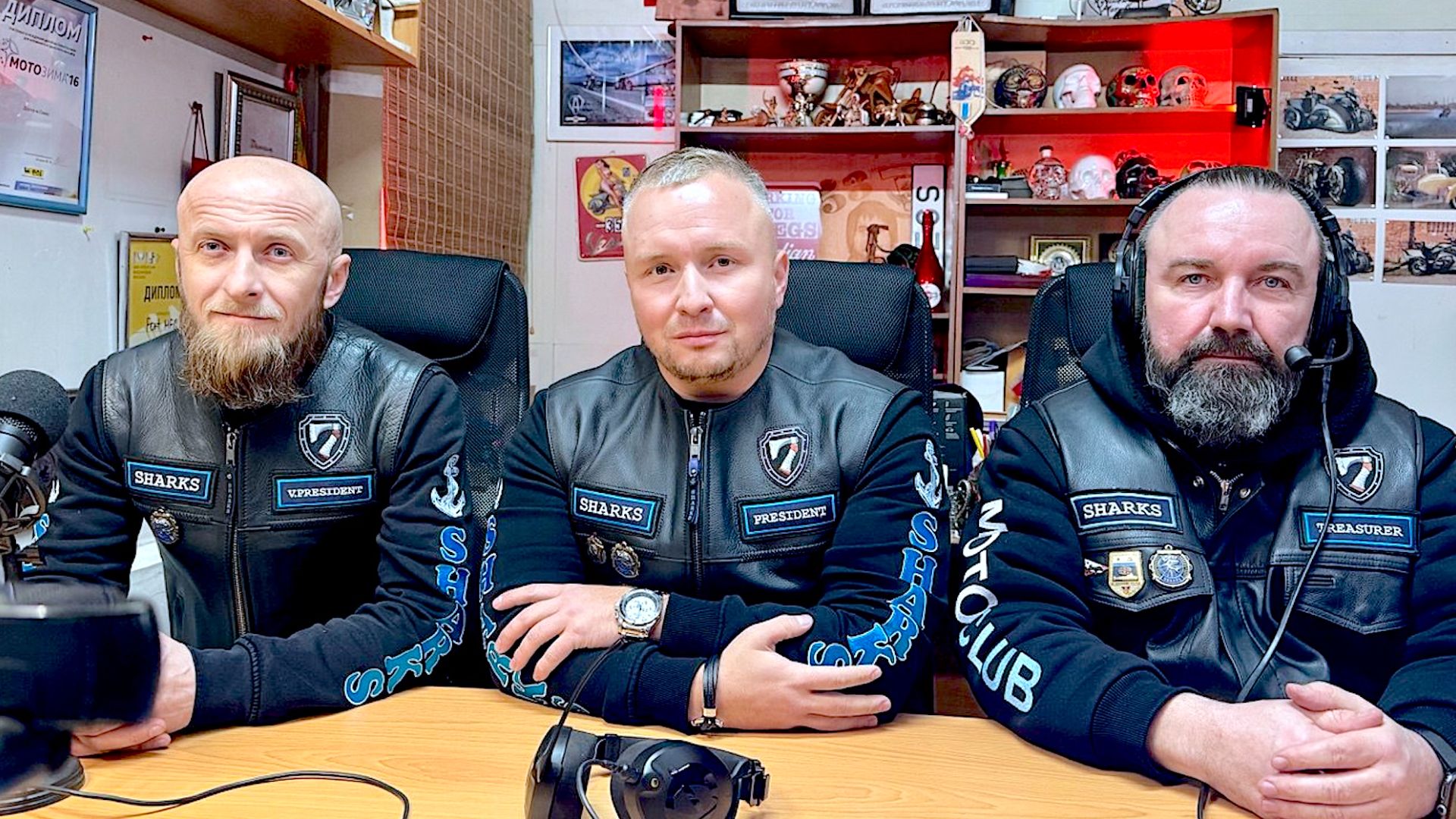 О смене статуса клуба на MC и о жизни в целом Военно-морского мотоклуба "SHARKS" MC