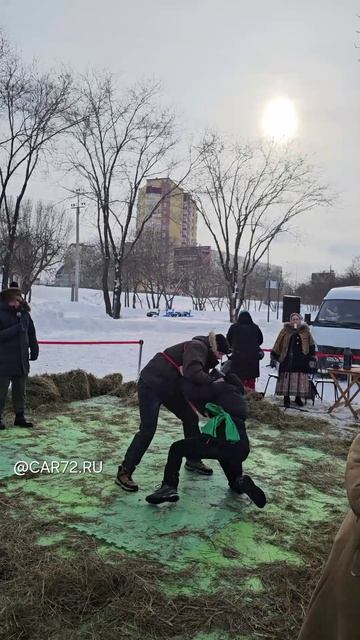 Масленица в Тюмени 2026. Заречный микрорайон.