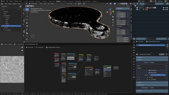 Stylized Kitchen Course in Blender p156 SK_S3_C50 Flour Dusting Part 1 смотреть онлайн