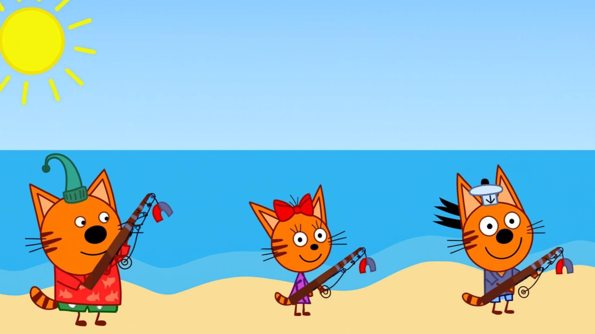 Три Кота 🐱🐱😽 | Игра Для Детей | Игра Мультфильм