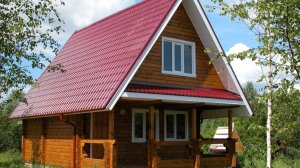 Баня с жилым помещением 56 м²