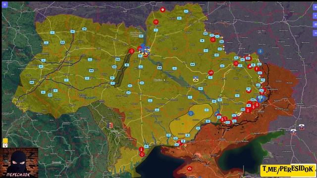 🇷🇺 Настоящая карта СВО на 26 февраля. Военная сводка боевых действий на сегодня смотреть онлайн