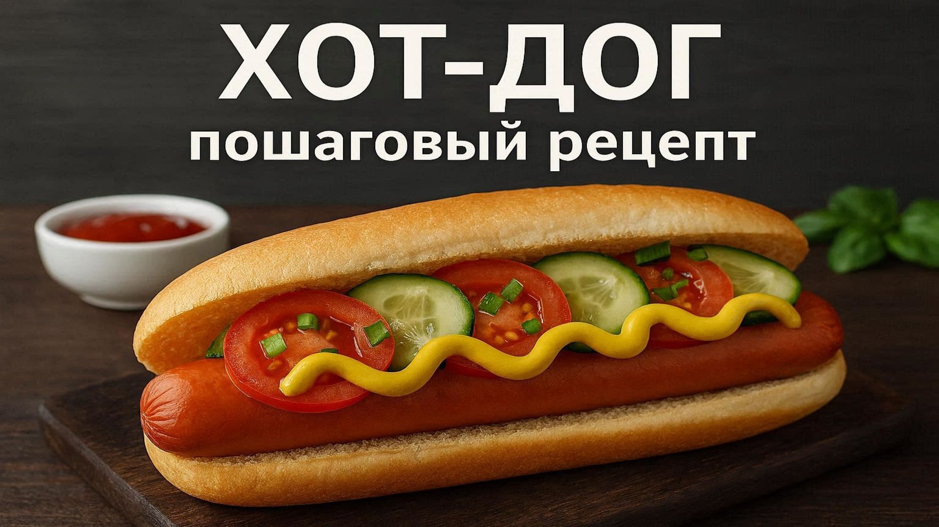 Хот-дог по-домашнему: томленый в духовке или жареный на сковороде