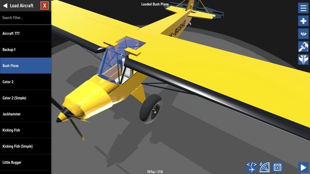 как сделать идеалиный самолет