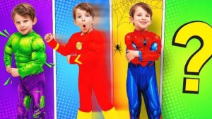 Алекс превращается в Халка и отправляется в новые весёлые приключения для детей!