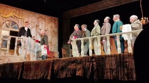 Олег Сенченко. Театр Ленсовета. "Ревизор". Хлестаков у городничего