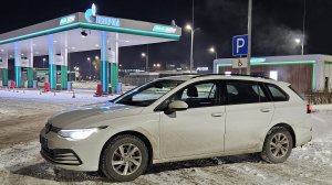 VW Golf 8 Variant TGI 2022 1.5 TSi 131 hp DSG7. Заводской Бензин/Метан! Webasto, камера, подогревы!