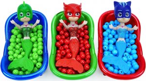 Мультики для детей и малышей.  Смешиваем шарики Играем в игрушки и антистрессы.